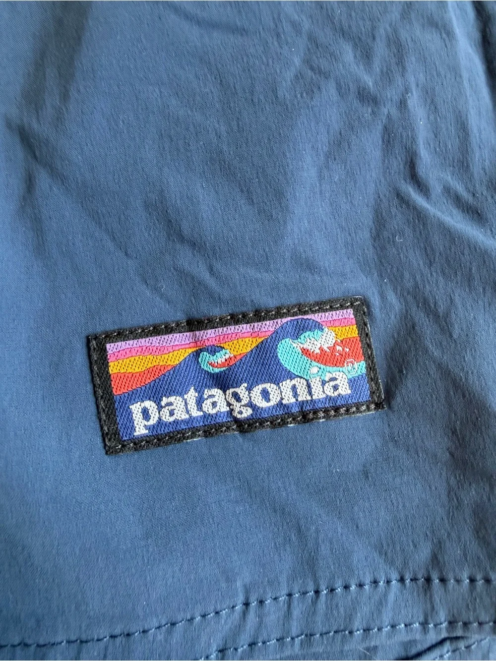 Patagonia Wavefarer Unlined Board Shorts Mens 36 Stone Blue New